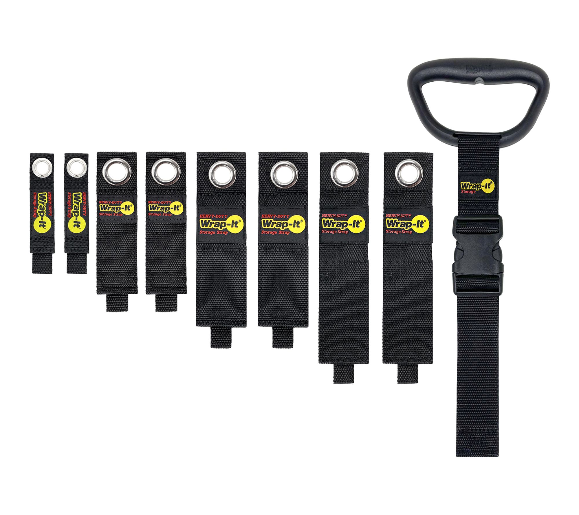 Wrap-It Storage 9-Piece Heavy Duty Storage Straps