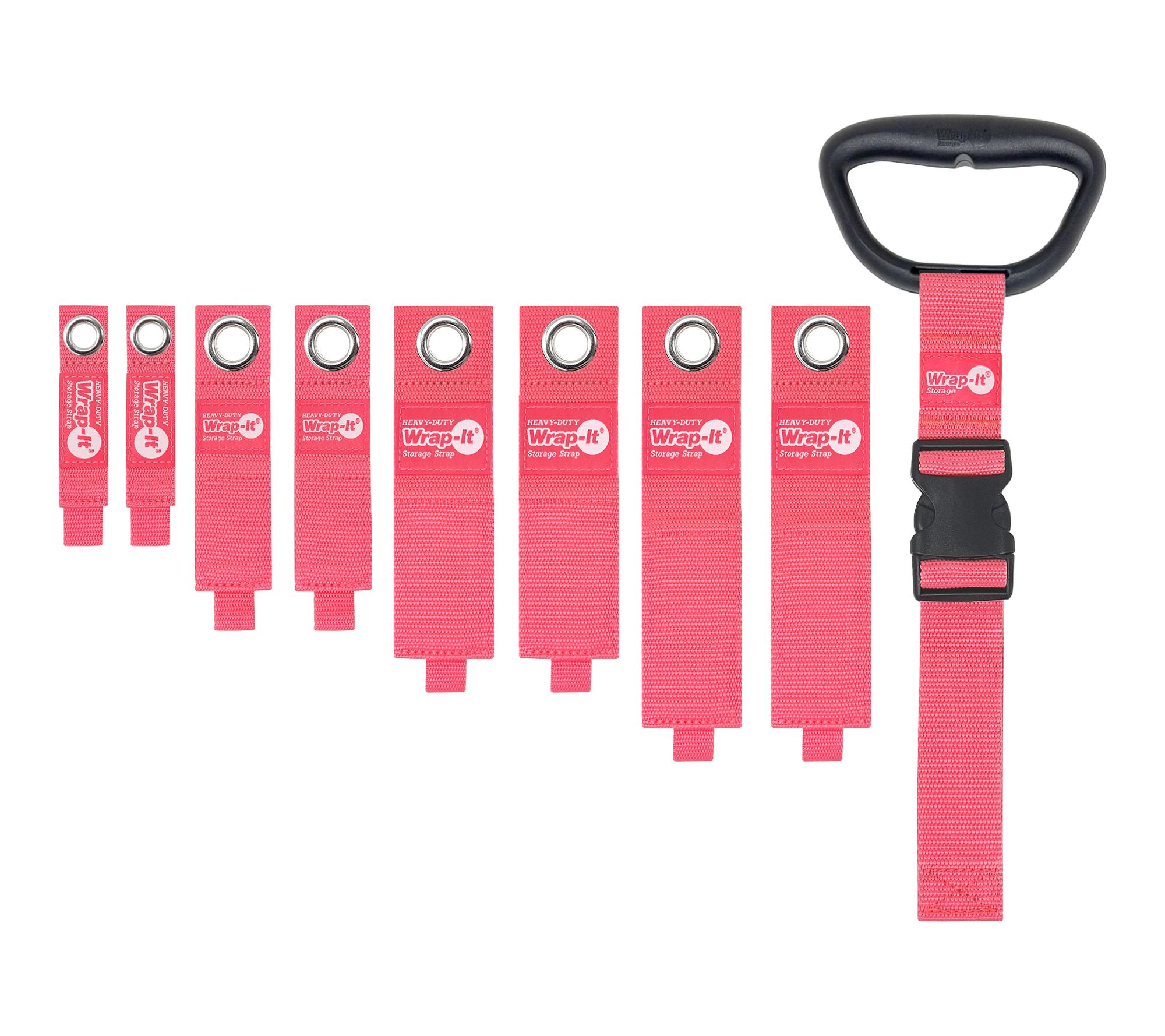 Wrap-It Storage 9-Piece Heavy Duty Storage Straps