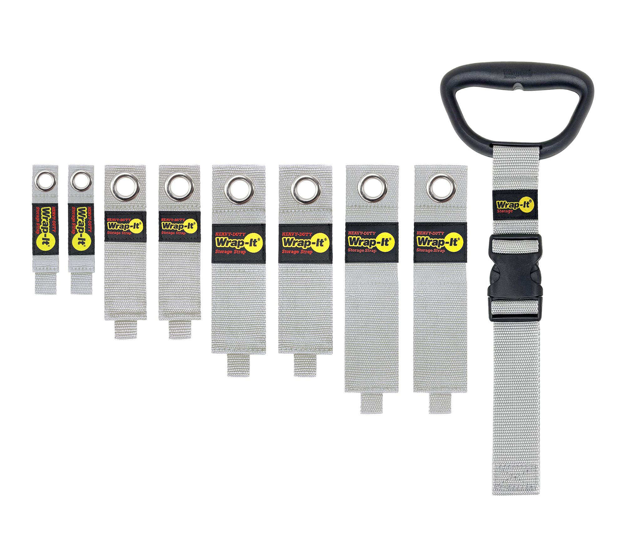 Wrap-It Storage 9-Piece Heavy Duty Storage Straps