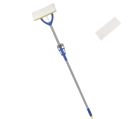 Casabella Microfiber Magnet Sponge Mop with Extra Sponge Pad - QVC.com