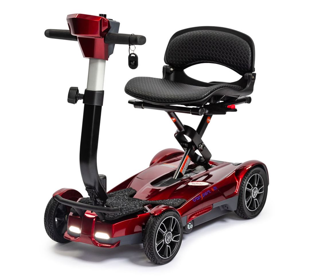 EV Rider 4-Wheel Manual Folding Mobility Scooter