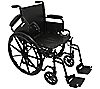 Carex ProBasics Wheelchair - Swing-Away Leg Rests, 16" Seat, 1 of 2