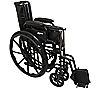 Carex ProBasics Wheelchair - Swing-Away Leg Rests, 16" Seat, 2 of 2