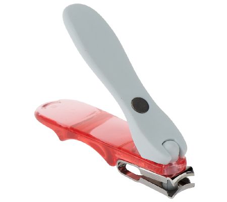 Foldable Long Handle Toenail Clippers Scissors with Magnifier for