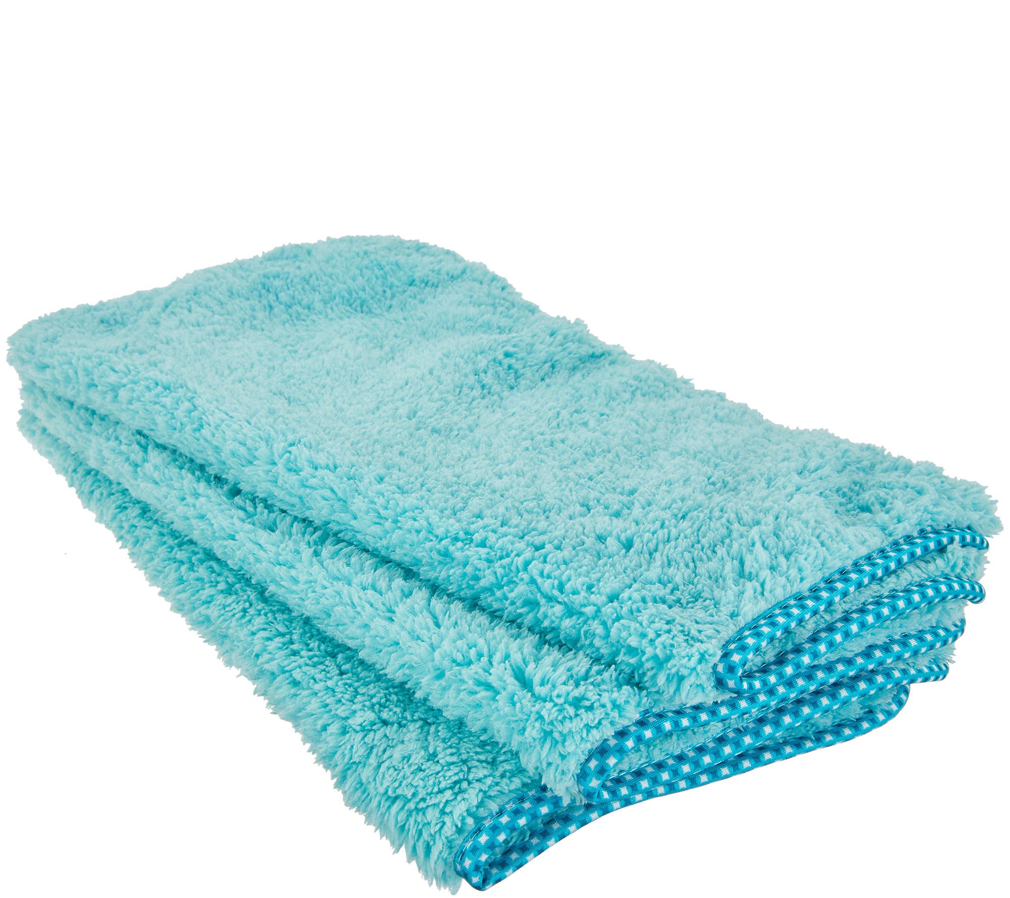 Set of 10 Puppy Fur Microfiber Towels & Mitts by Campanelli