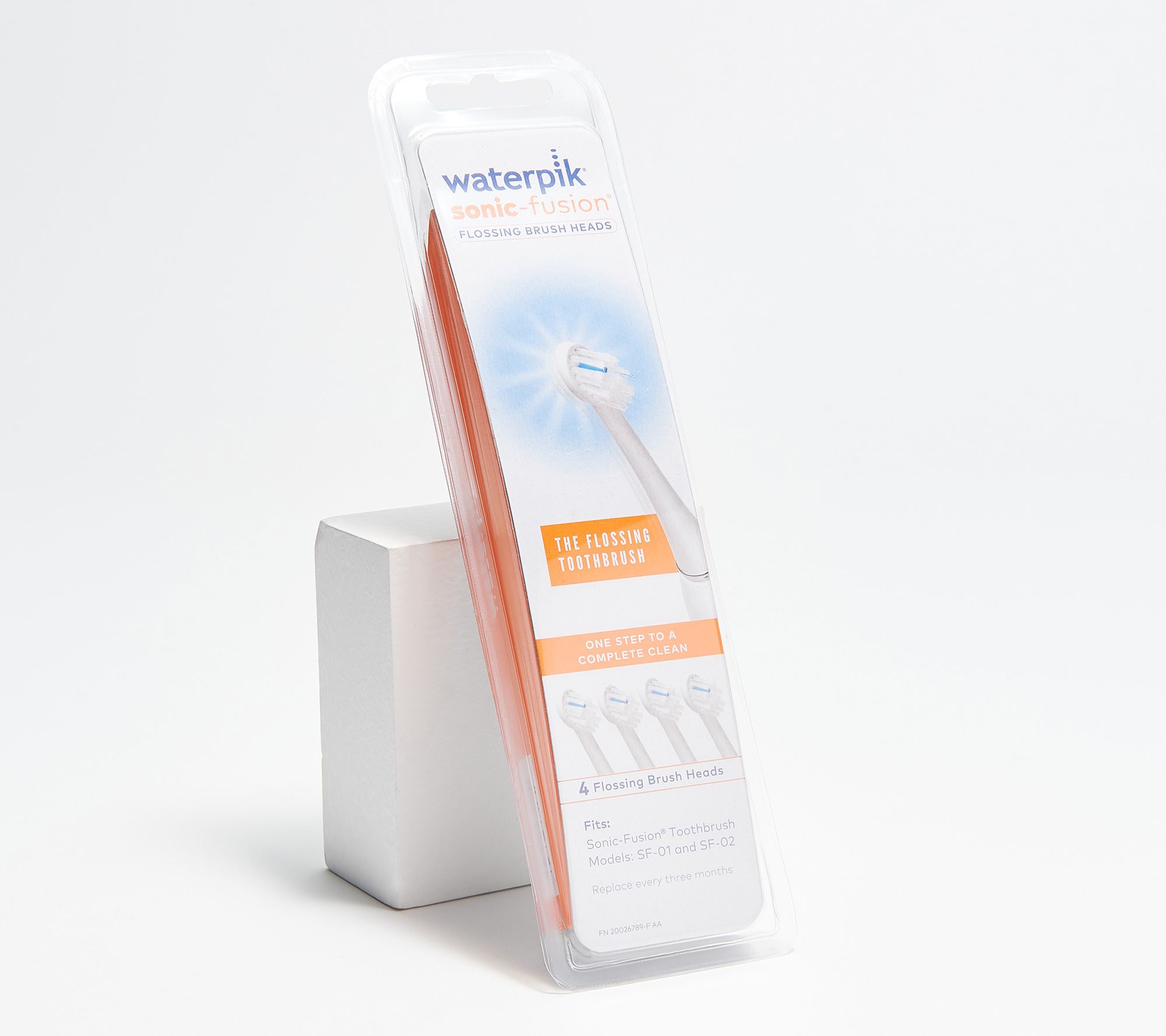 waterpik sonic fusion toothbrush heads