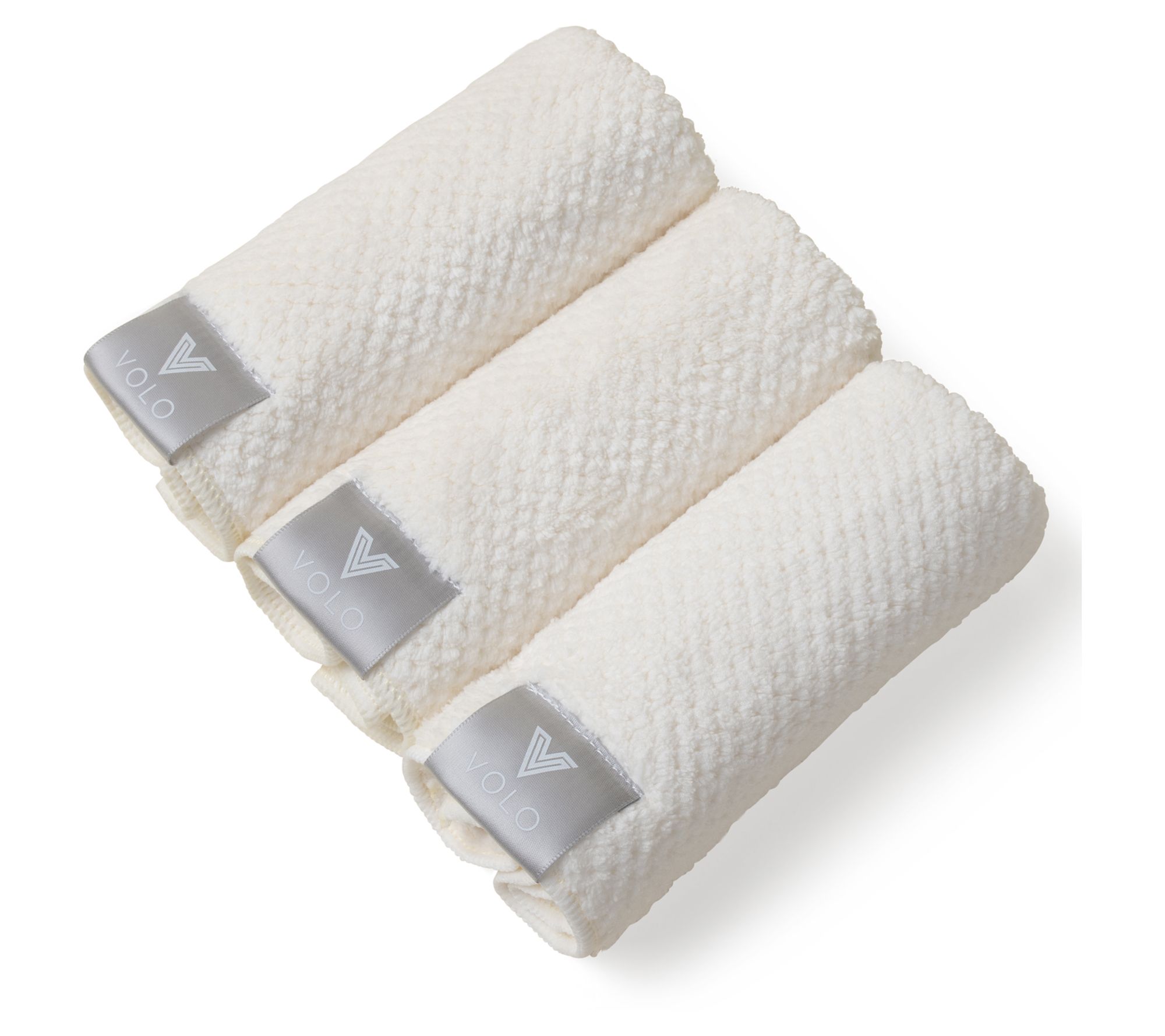 VOLO Beauty Nanoweave Microfiber Set of 3 FaceCloths