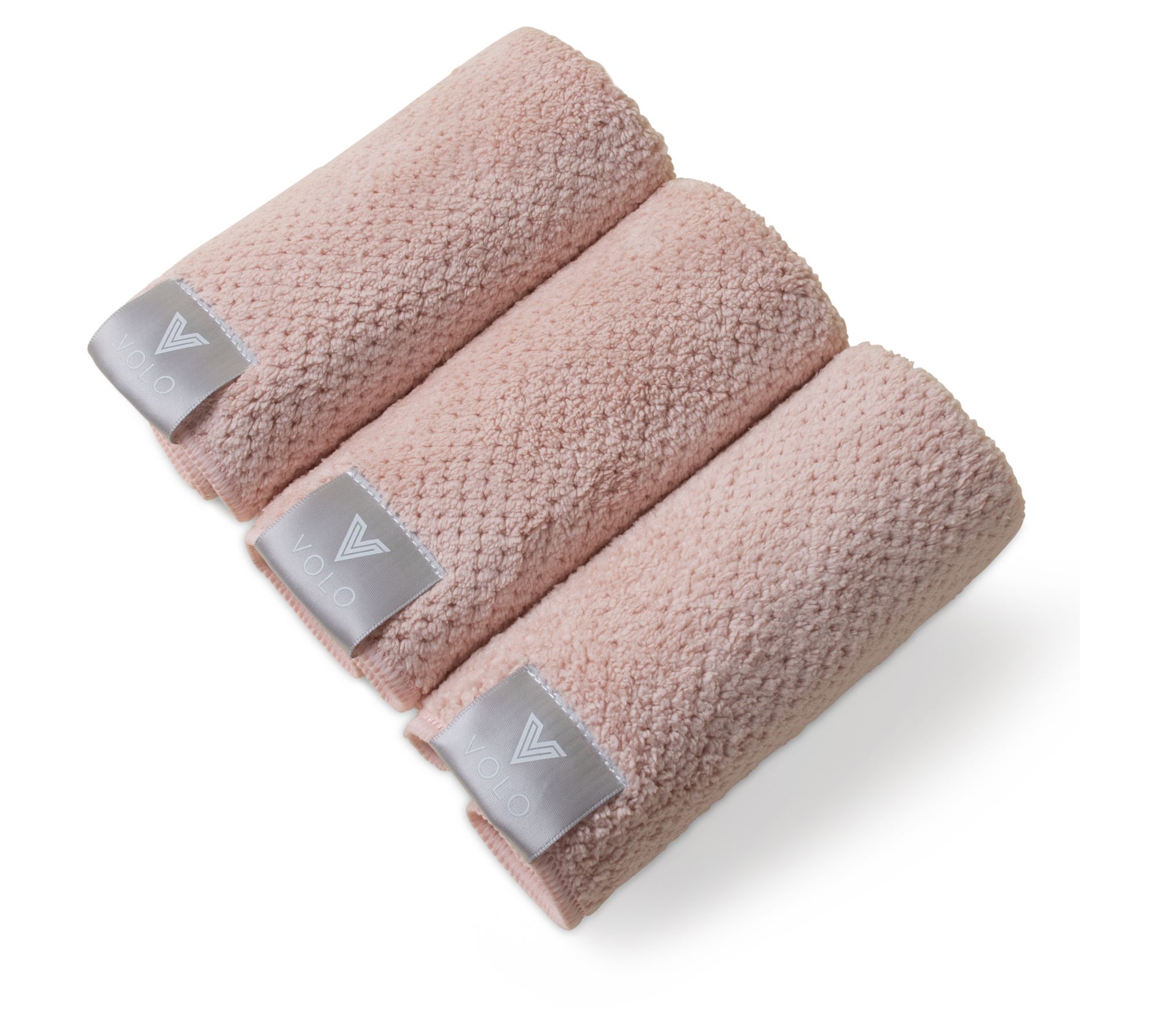 VOLO Beauty Nanoweave Microfiber Set of 3 FaceCloths
