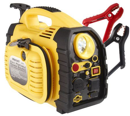 Rally 8-in-1 Portable Power Source W  Hand Generator - Qvc.com