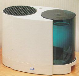 Bemis 726000 2-Speed Evaporative Humidifier -White/Blue - QVC.com