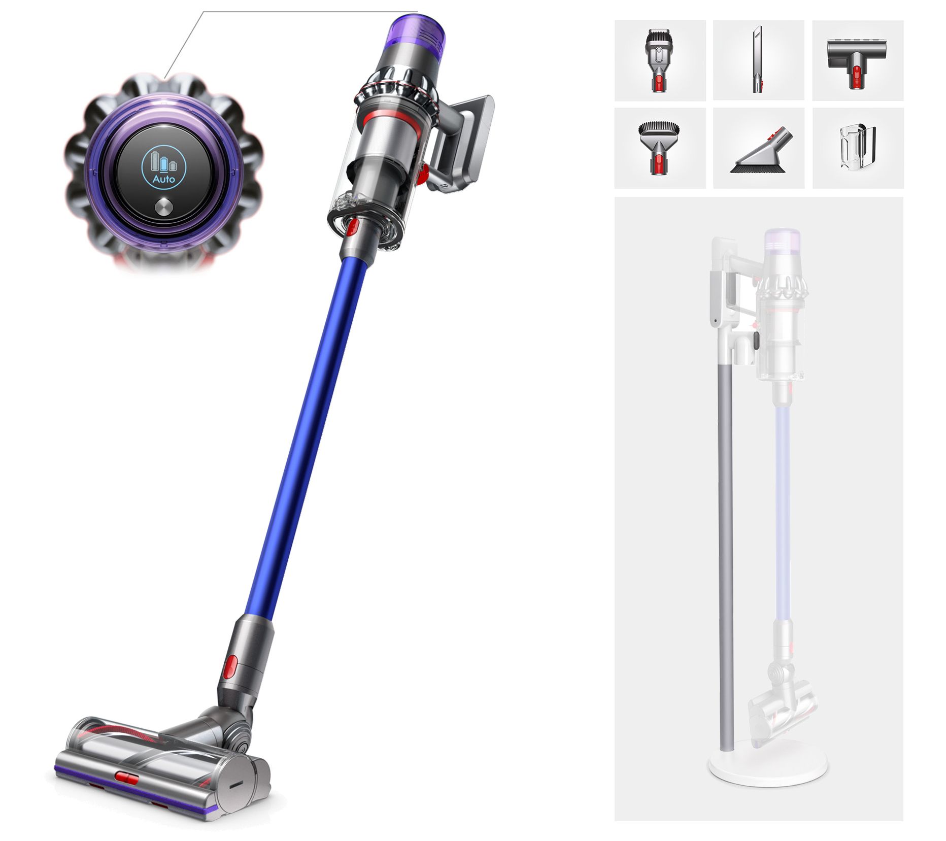 Dyson V11 Torque Drive Cordless Vacuum w/ GrabandGo Floor Dok
