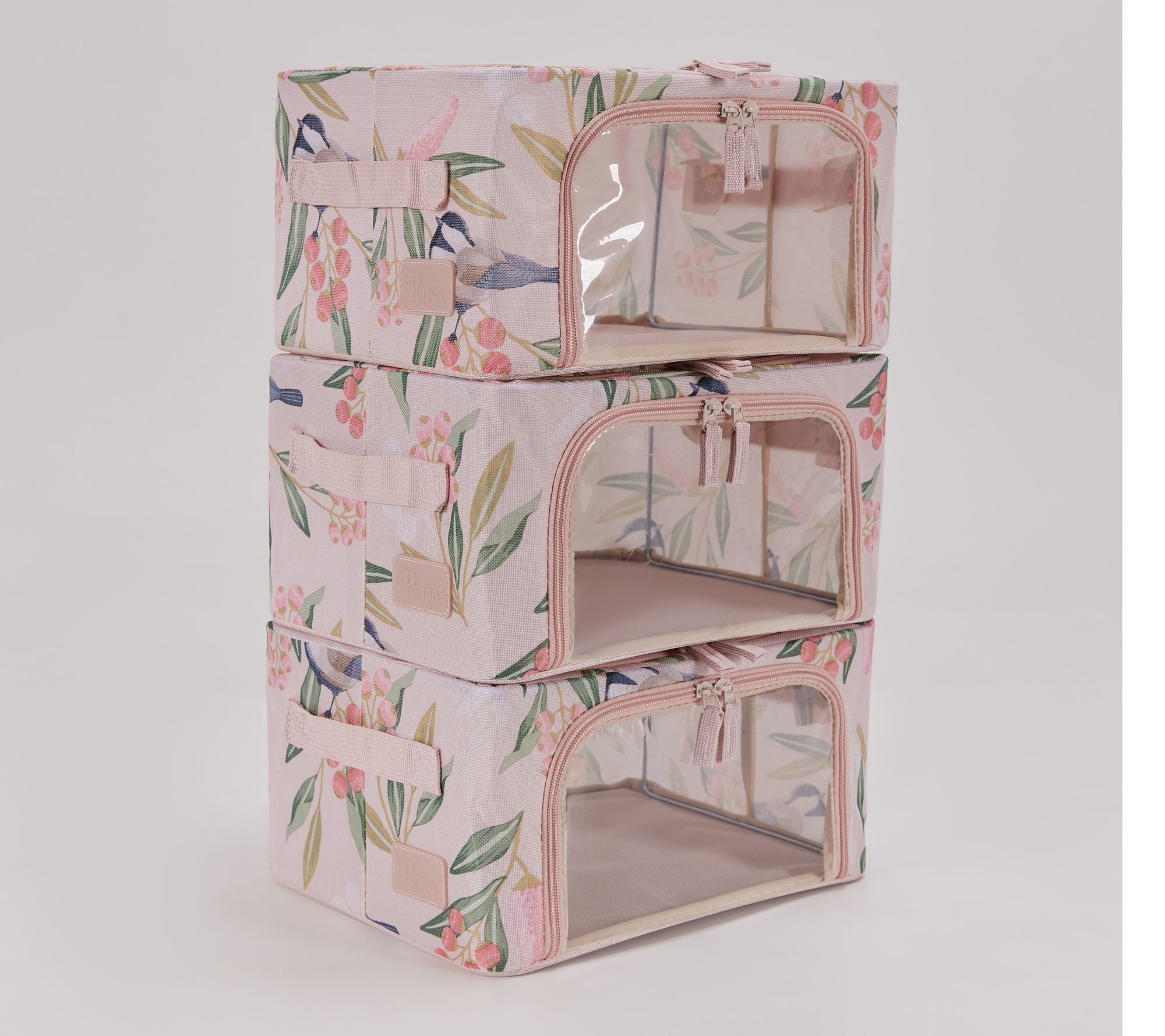 Periea Set of 3 Compact Collapsible Storage Boxes