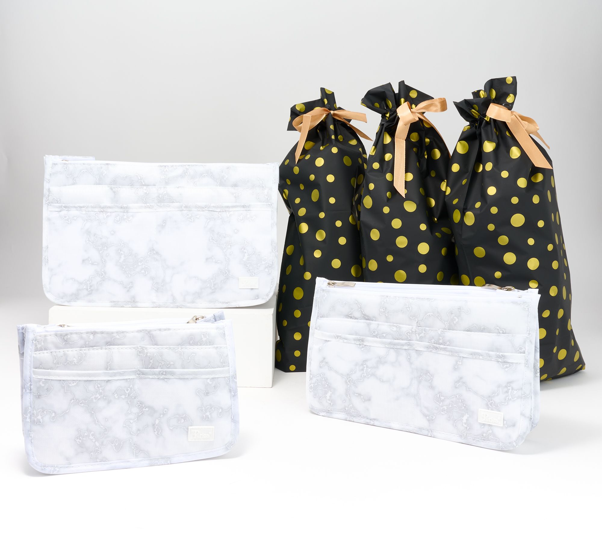 Periea Set of 3 Purse Organizers with Gift Bags