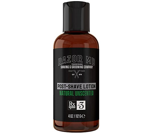RAZOR MD Unscented Post-Shave Lotion