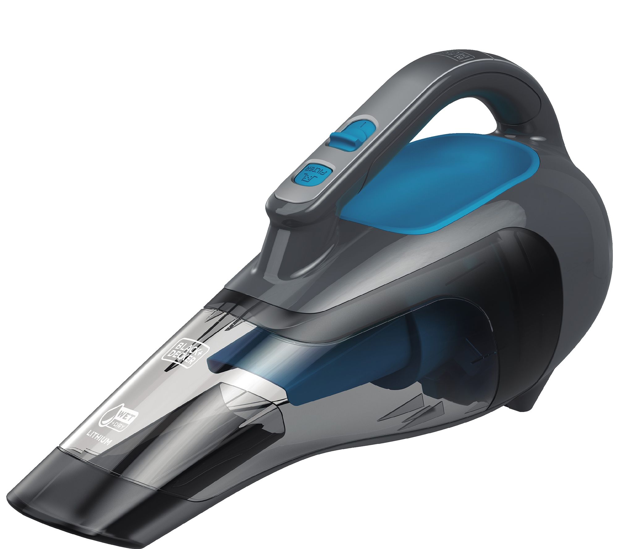 BLACK+DECKER cordless Compact Lithium Handheld Vacuum -Gray