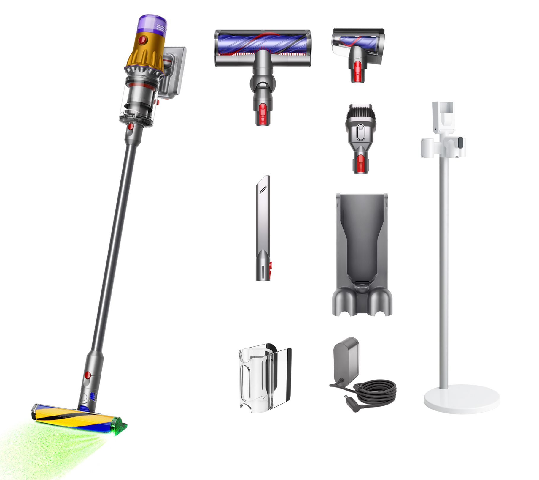  Dyson V12 Detect Slim Cordless Vacuum with Floor Dok