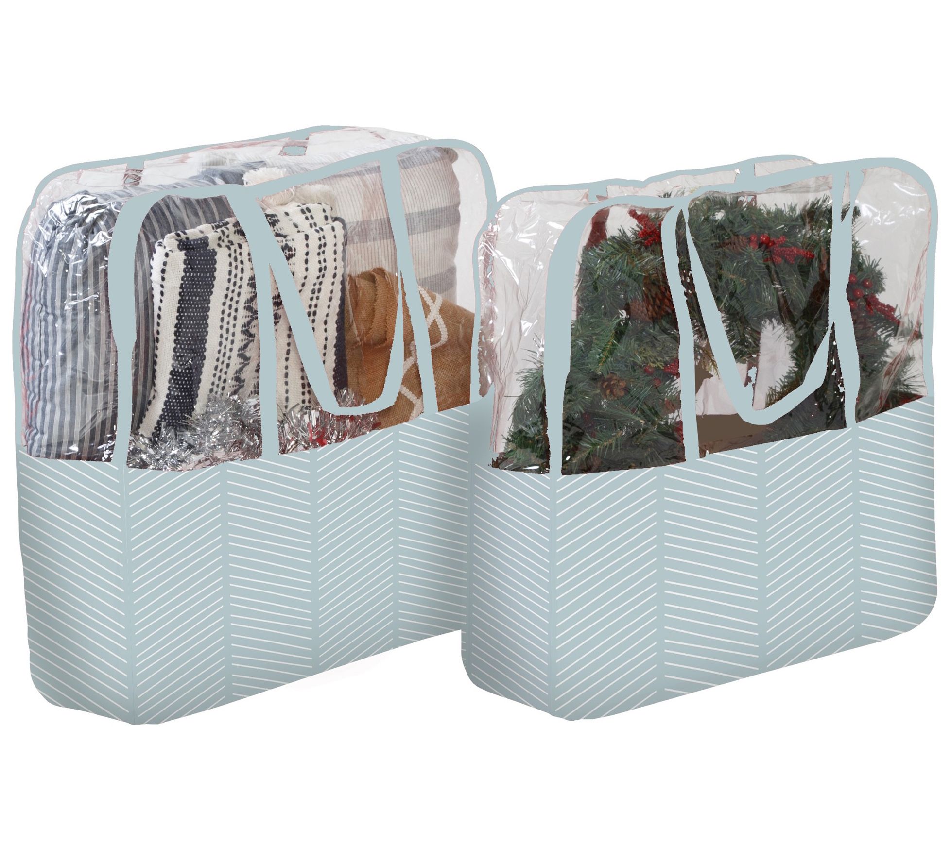 "As Is" Honey-Can-Do Set of 2 30" Everyday Storage Totes