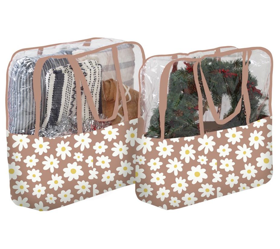 "As Is" Honey-Can-Do Set of 2 30" Everyday Storage Totes