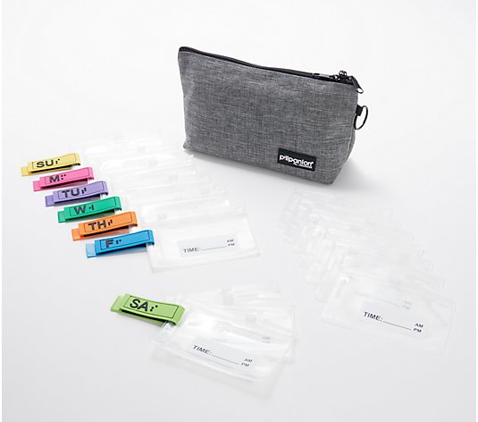 Pillpanion Lockable Tote With Pill Organization System