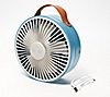 Air Innovations Rechargeable 8" Portable 3-in-1 Fold and Carry Telescopic Fan, 3 of 7