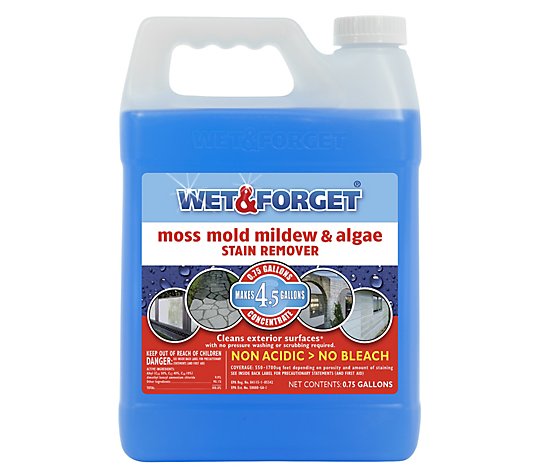 Wet & Forget Mold, Mildew, Moss & Algae Stain Remover Concentrate
