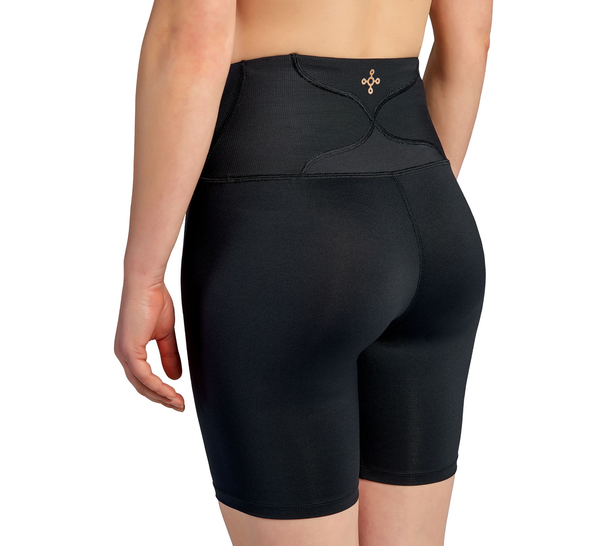 Black Copper Wear Compression Shorts Women Size S