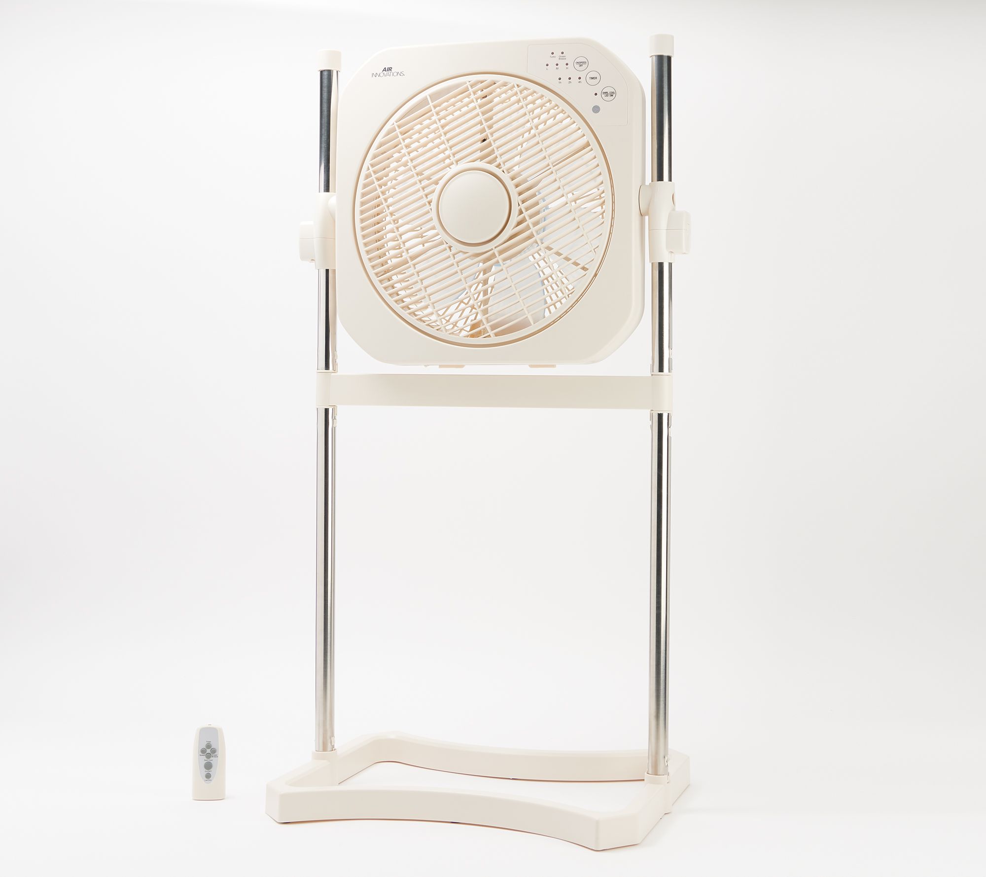Air Innovations 12" 3-in-1 Swirl Cool Stand Fan with Remote