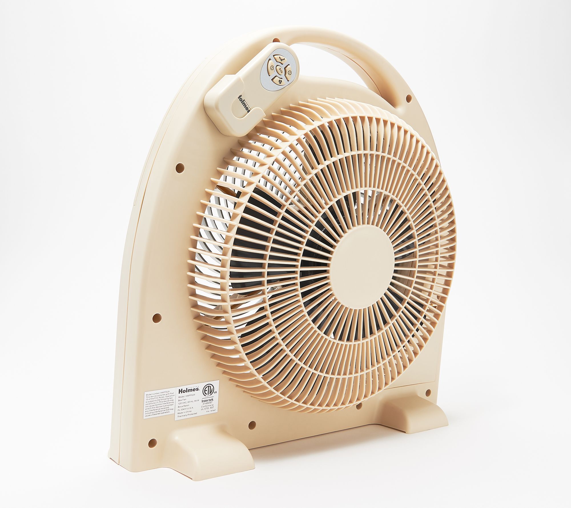 Holmes Blizzard 12" 4Speed Fan w/ Rotating Grill & Remote