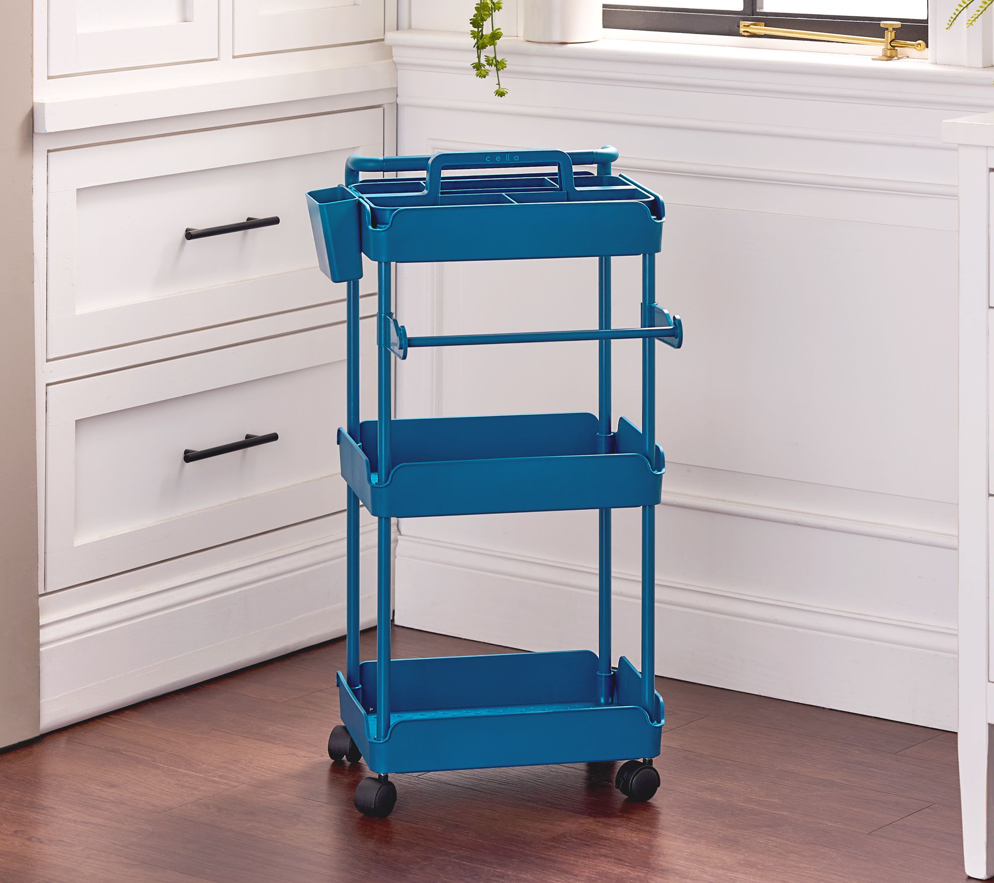 Cella 3 Tier Universal Cart with Removable Caddy