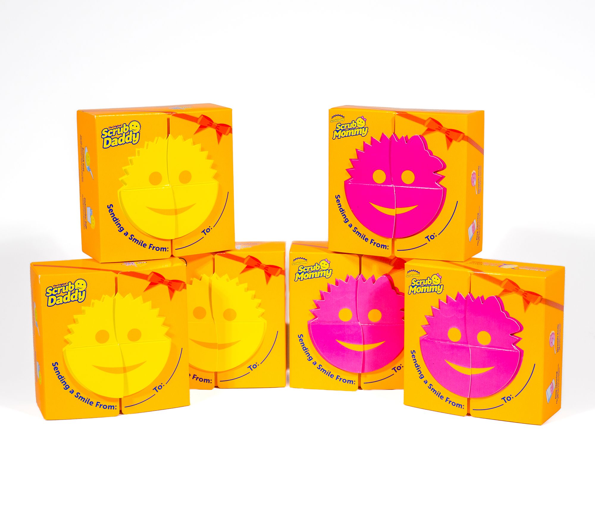 Scrub Daddy & Scrub Mommy 6pc Individual Sponges in Gift Boxes