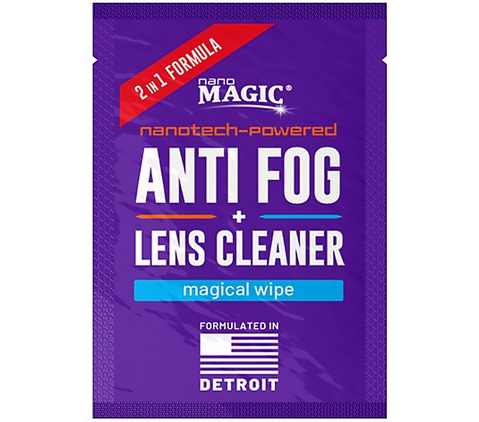 Nano Magic 125 Piece Anti-Fog & Lens Cleaner Magic Wipes