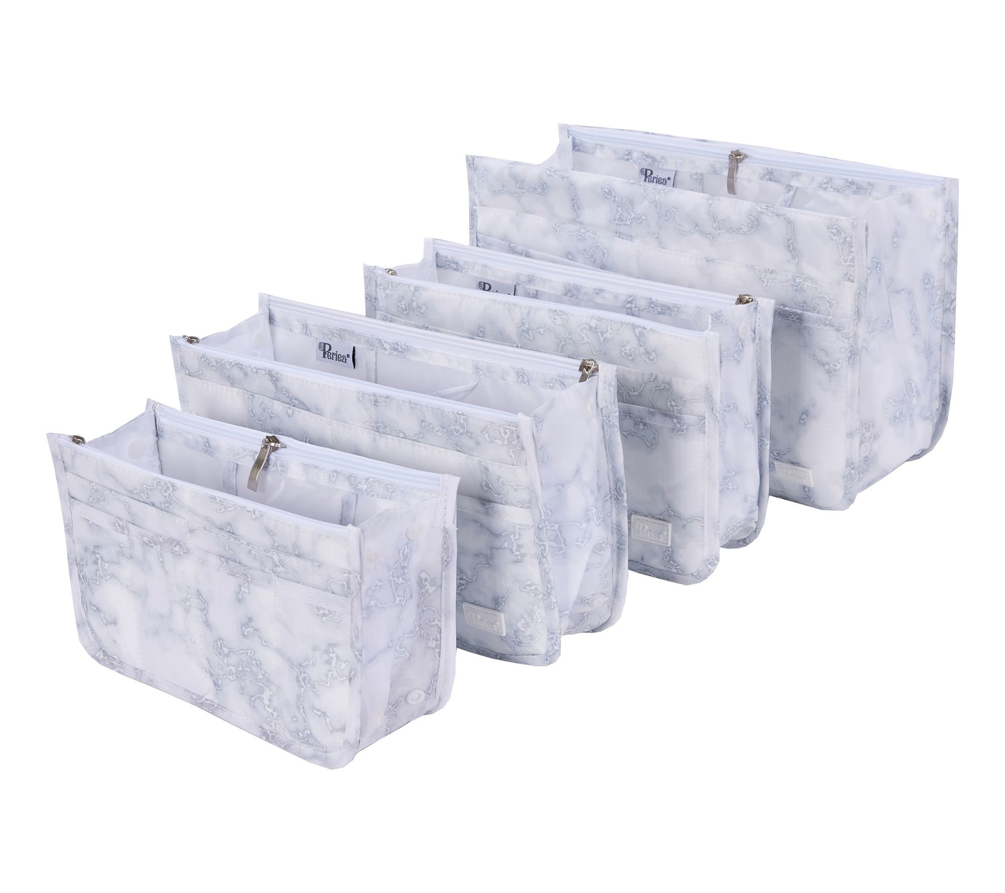 "As Is" Periea Set of 4 Purse Organizers