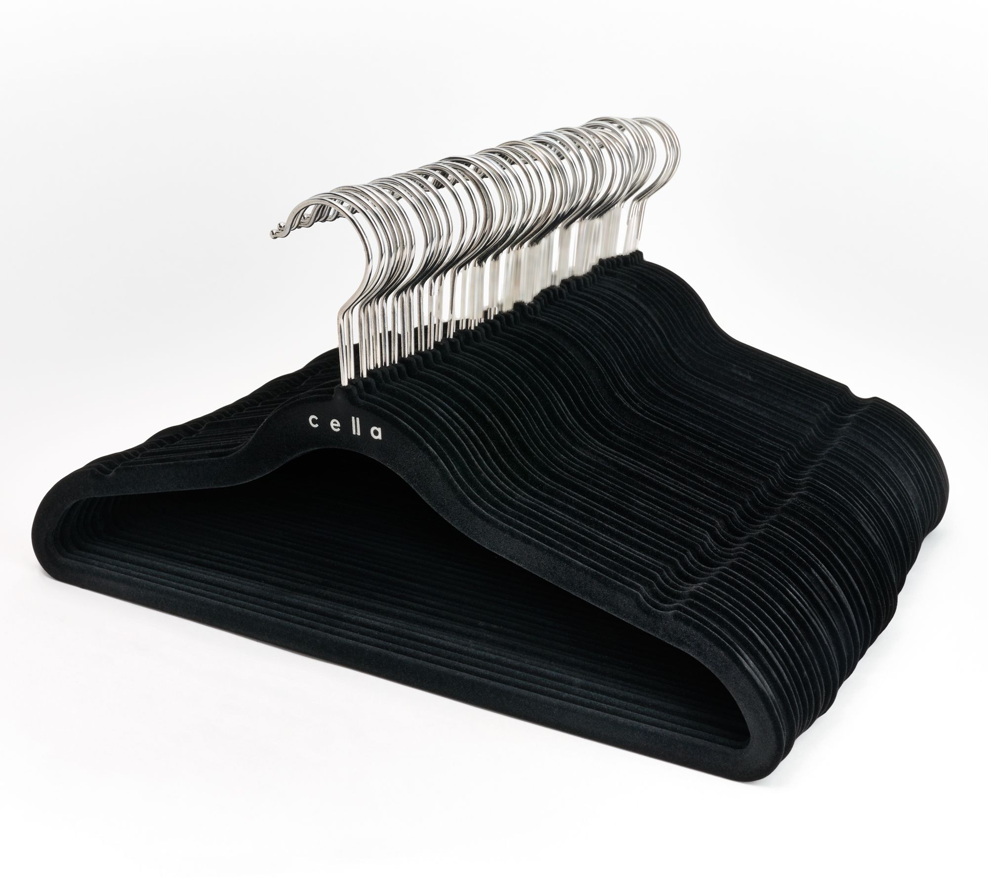 "As Is" Cella 50-pack Velvet Slim Hangers