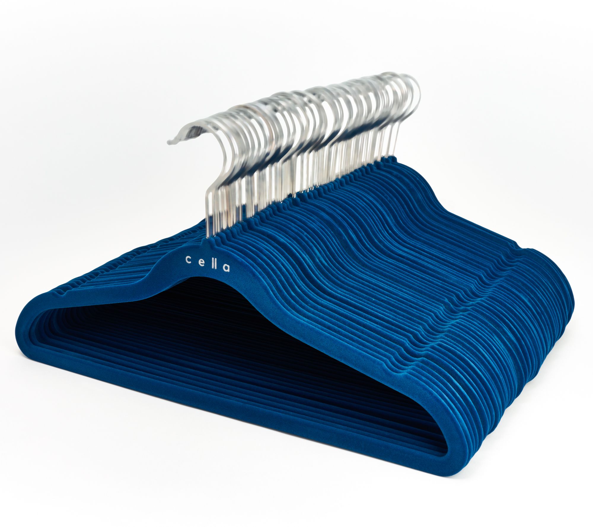 "As Is" Cella 50-pack Velvet Slim Hangers
