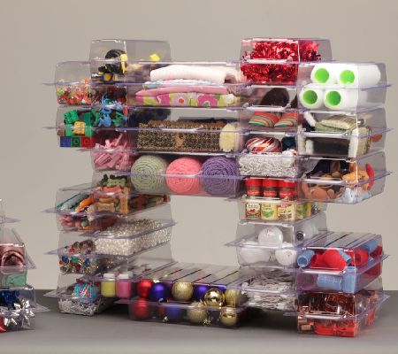 The Store More System Interlocking 30-pc Standard Storage Kit - QVC.com