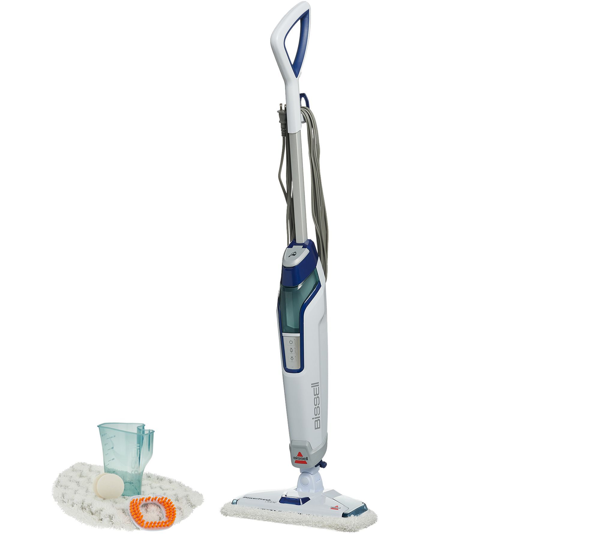 Bissell PowerFresh Deluxe Pet Scrubbing Steam Mop with SpotBoost Brush