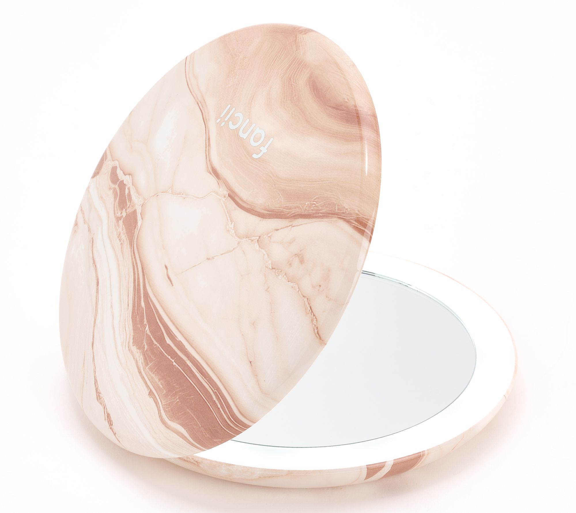 Fancii Lumi Luxe Compact LED Mirror with 10x1x Magnification