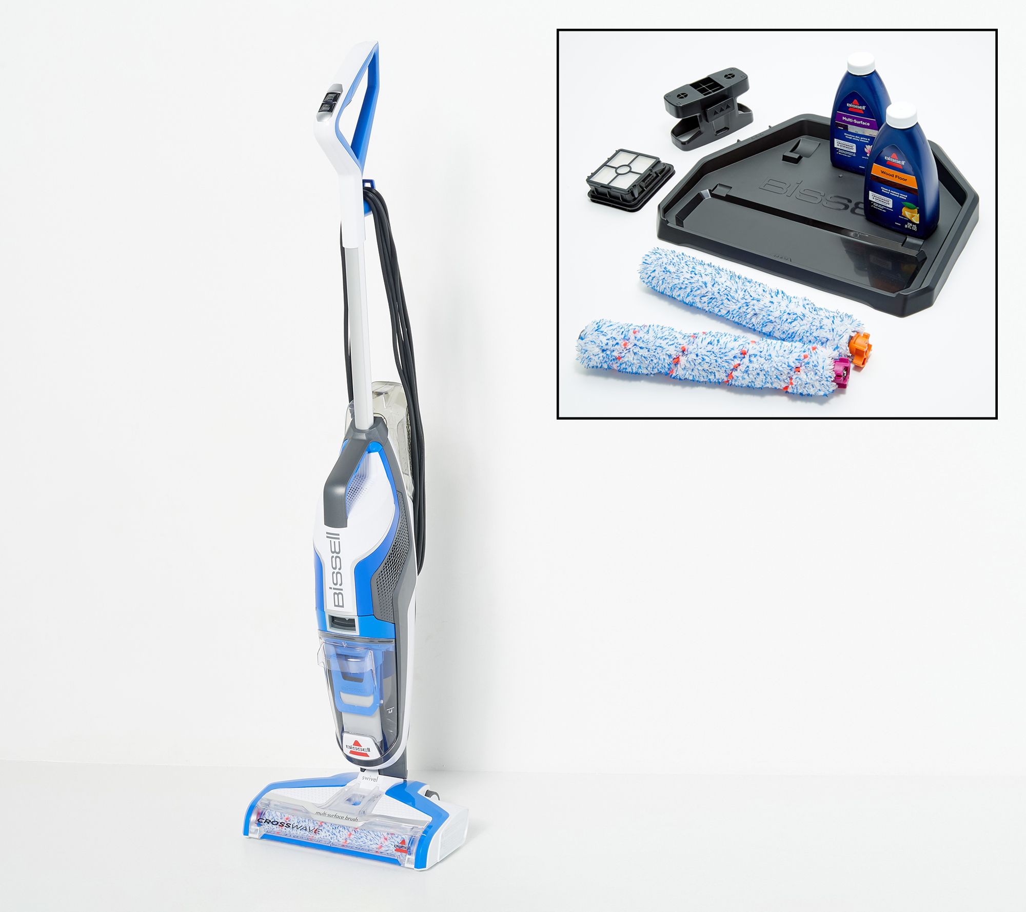 Bissell Crosswave Multi Surface Cleaner Demonstration & Review 