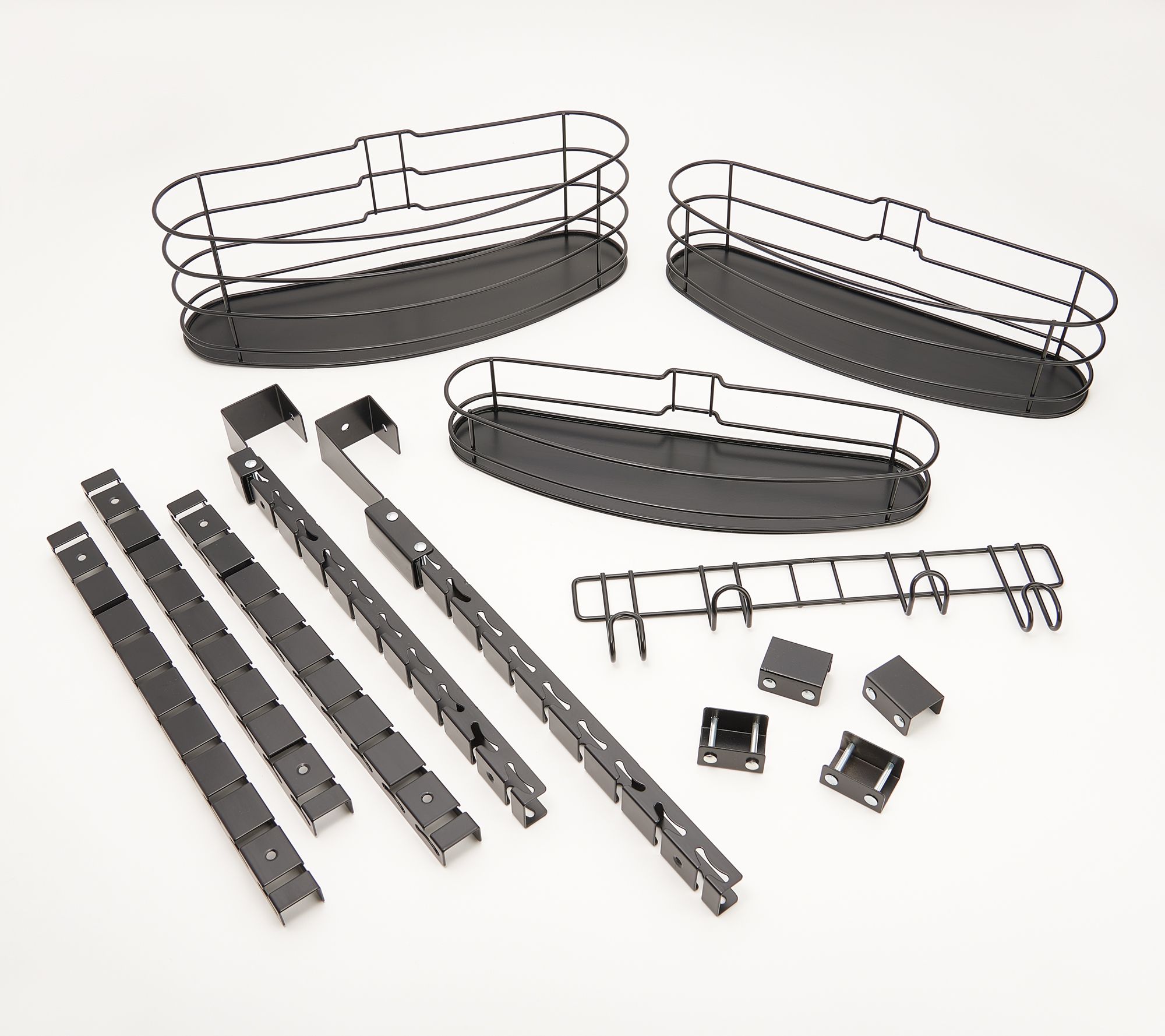 "As Is" Tidy & Co. Customizable Metal Over the Door Organizer