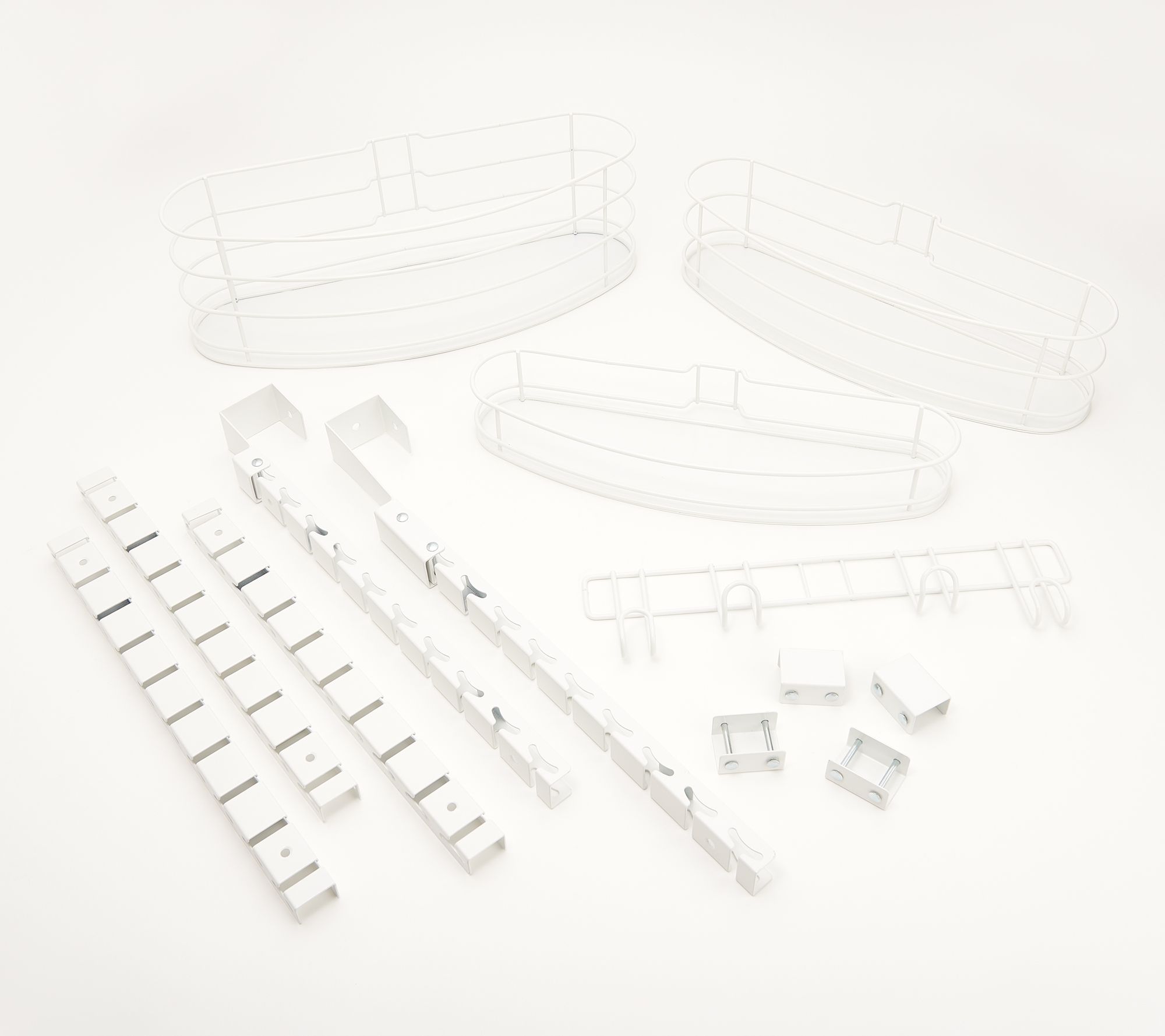 "As Is" Tidy & Co. Customizable Metal Over the Door Organizer