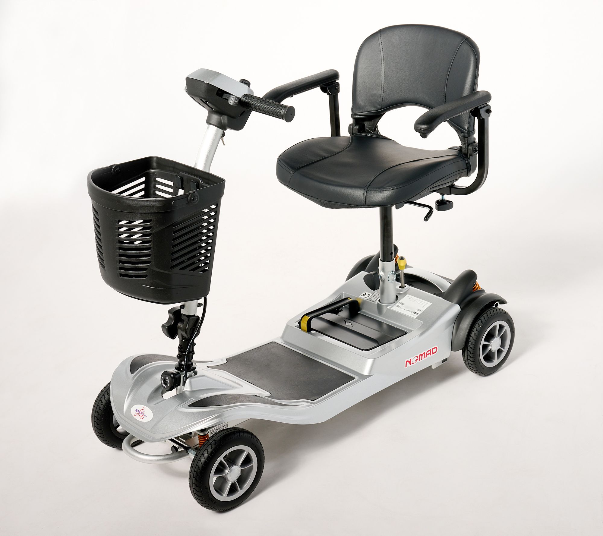 EV Rider Nomad 4-Wheel Mobility Scooter with Basket