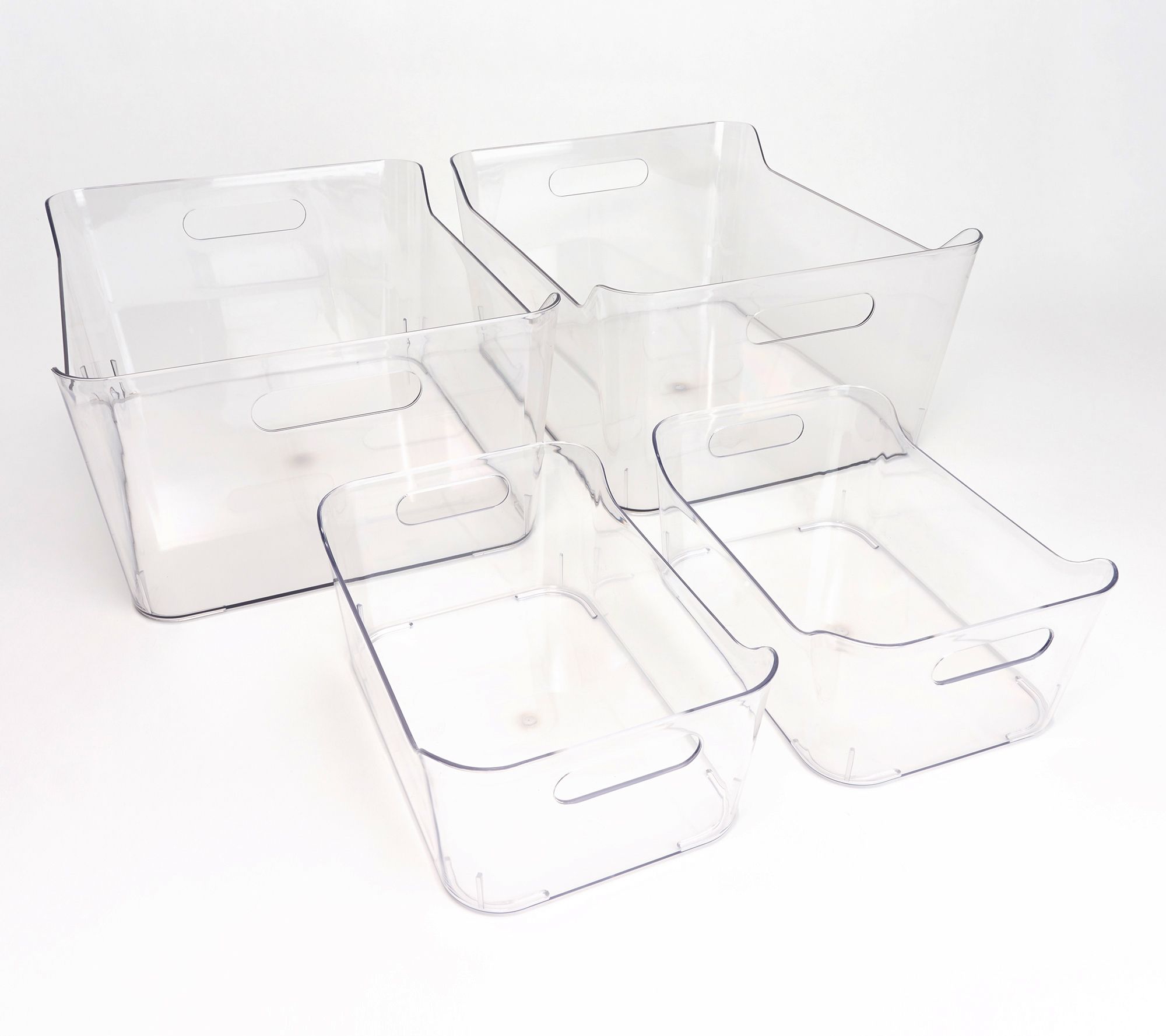 "As Is" Cella Clear 4-Piece Bin Set