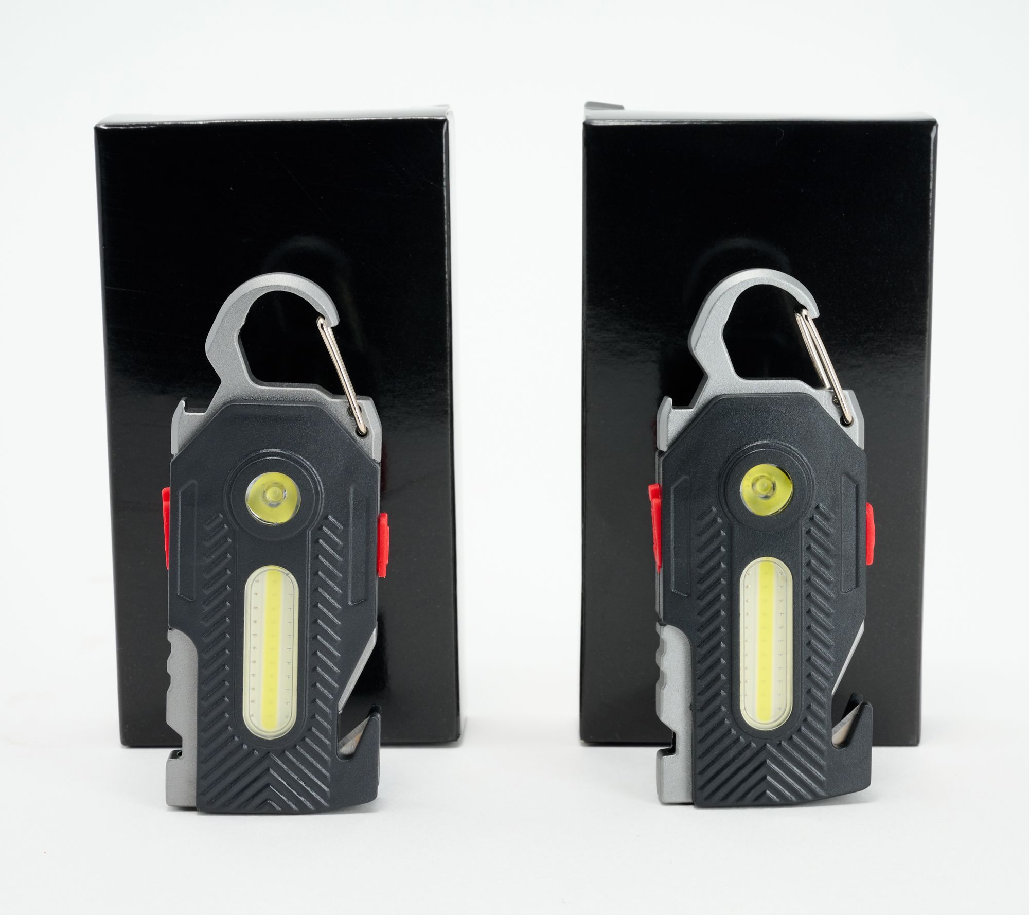 SecureBrite Set of 2 Rechargeable LED Light & Multi-Tool