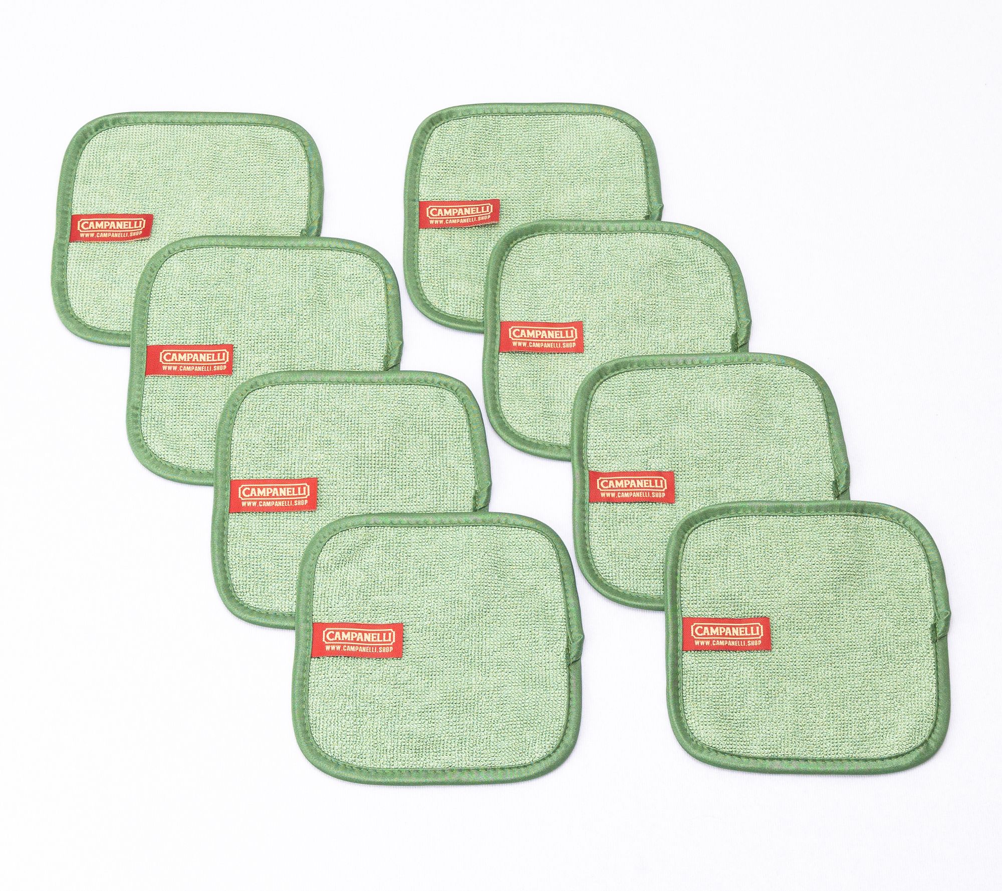 Campanelli 8pc Lens & Electronics Loopy Towel Set