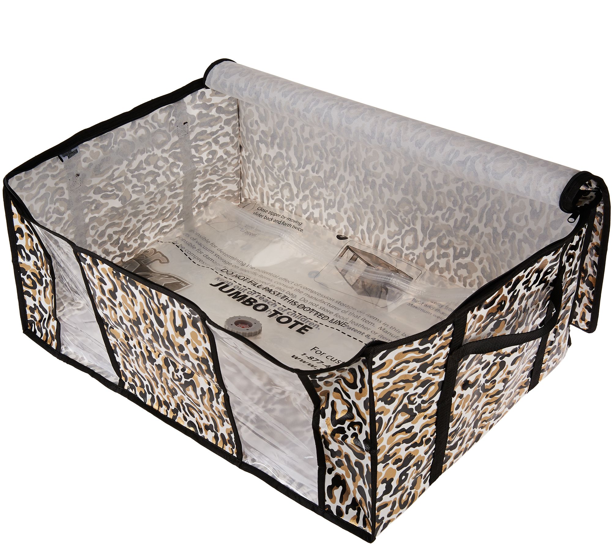 SuperPack S/5 Jumbo Compression Bags with Canvas Totes