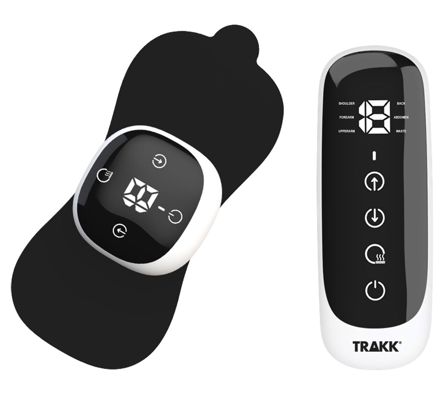 TRAKK Electromagnetic Cordless Portable Neck Massager 