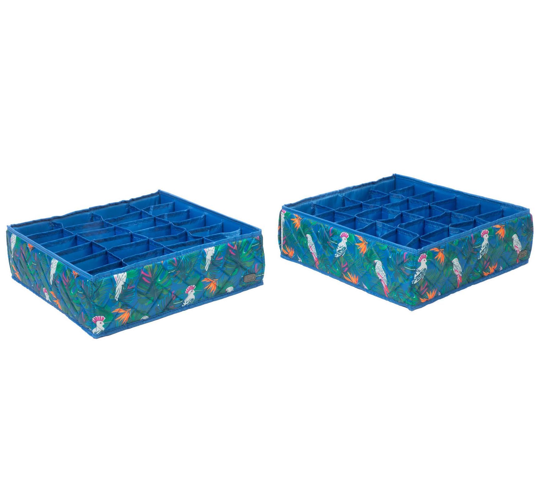 Lug S/(2) 24-Pocket Quilted Drawer Organizer -Trolley