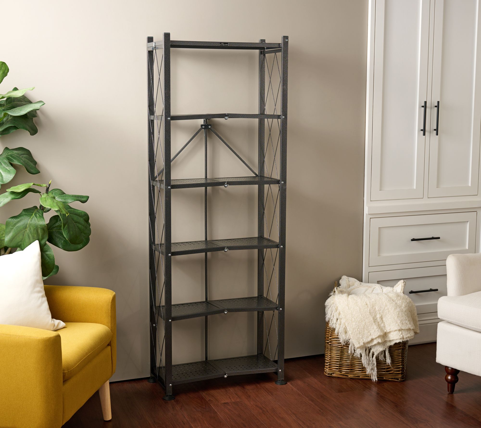 Pop-It Collapsible 6 Tier Bookshelf