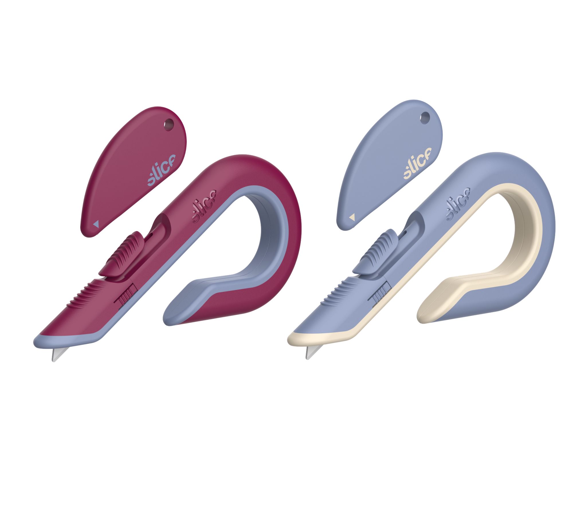 Slice Set of 2 Ceramic Box Cutters and 2 Safety Cutters