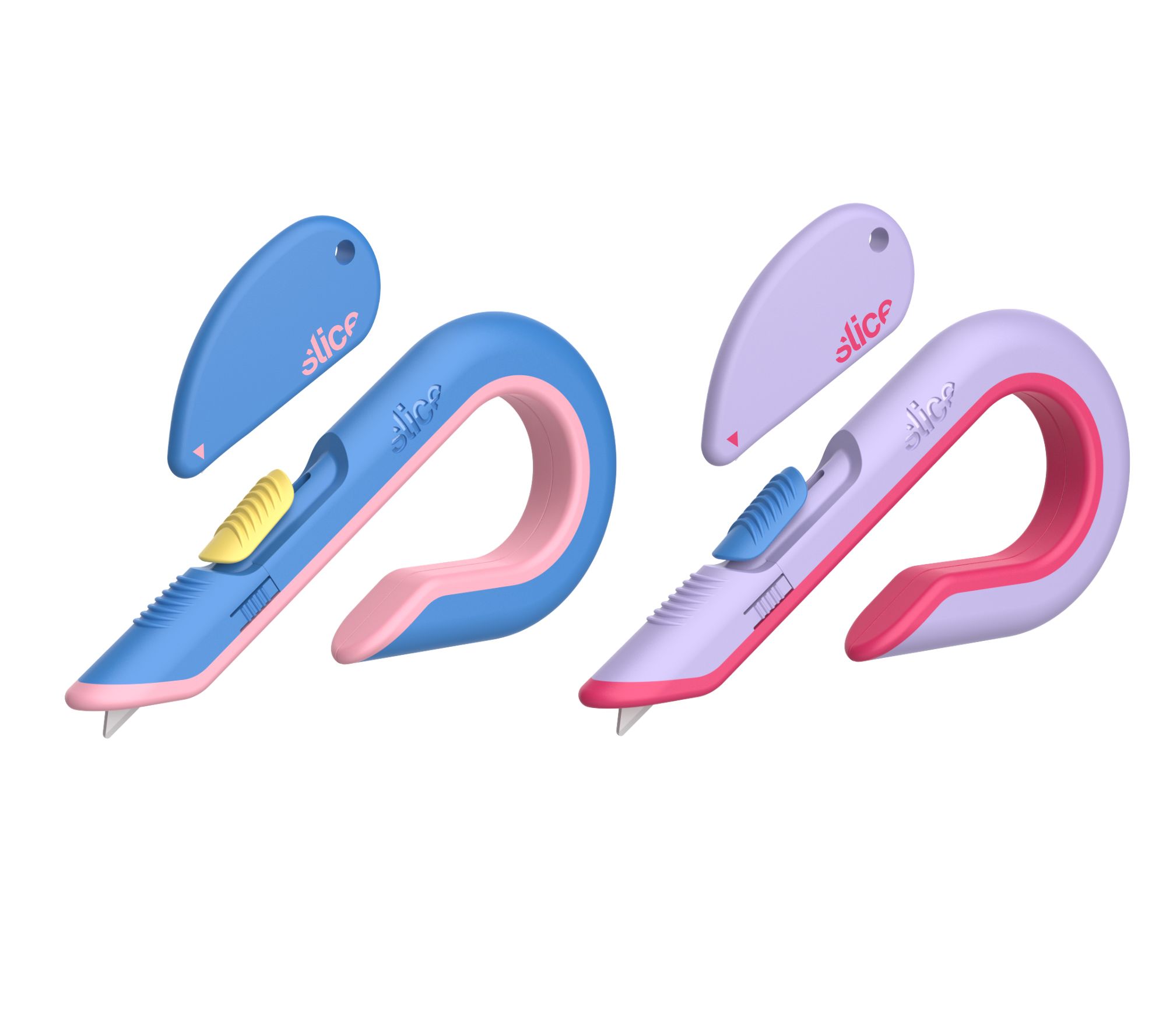 Slice Set of 2 Ceramic Box Cutters and 2 Safety Cutters